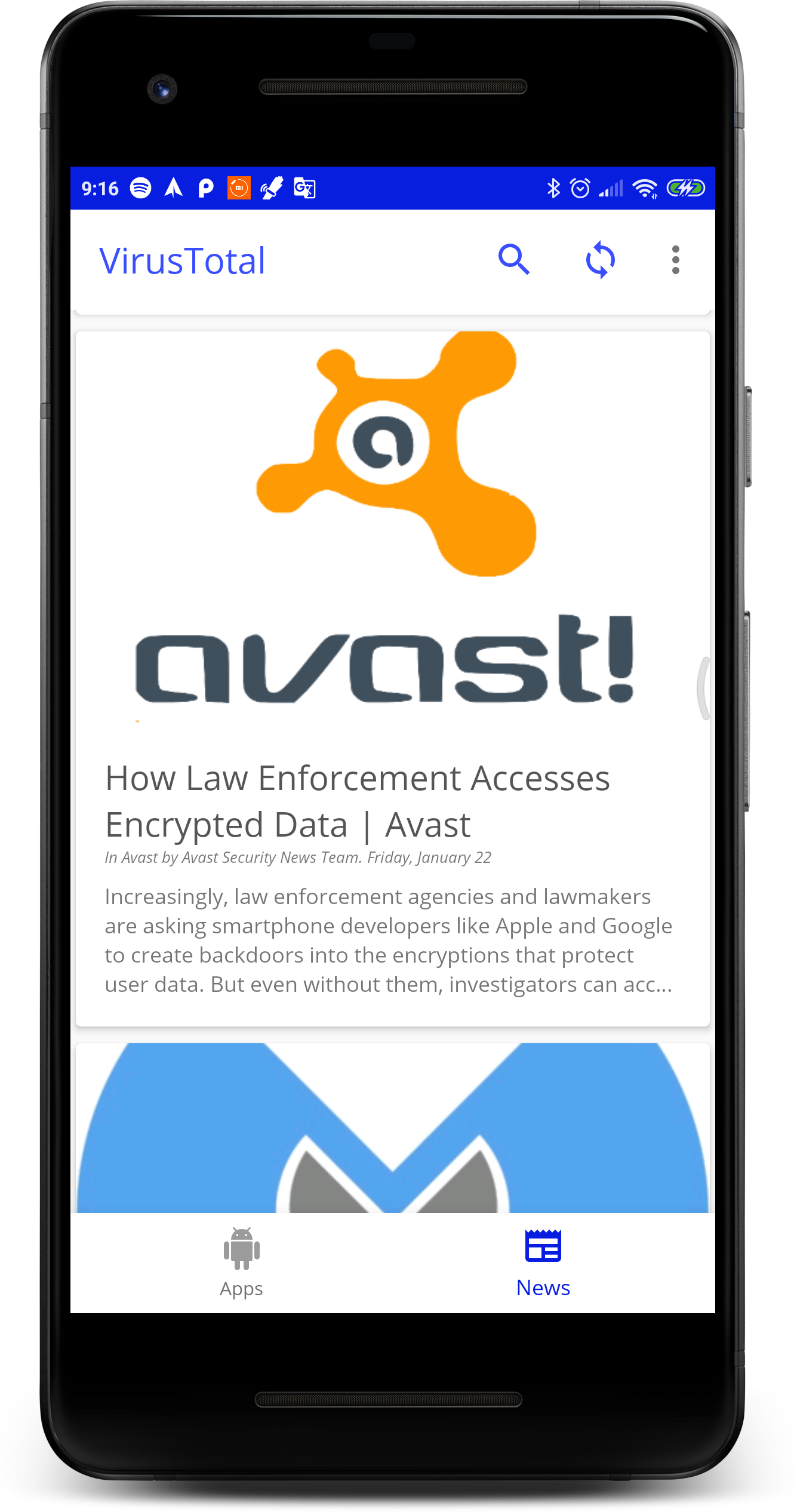 Скриншот VirusTotal 6